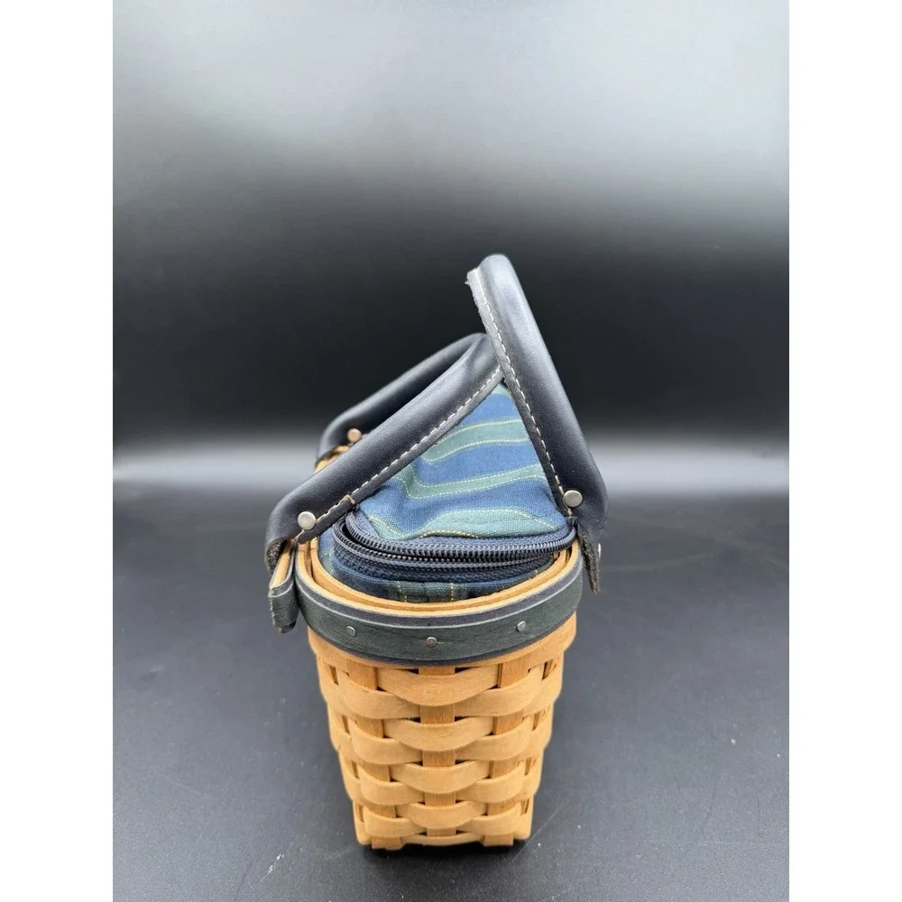 Longaberger CC 2006 Little Boardwalk Combo Set 🧺🌊 Classic Collectible w/ Liner